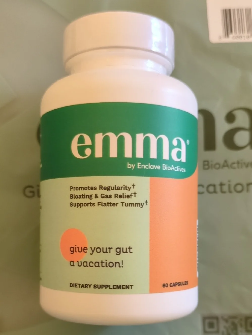 Emma Gut Health Relief Supplement (New, Unopened) - Picture 2 of 4